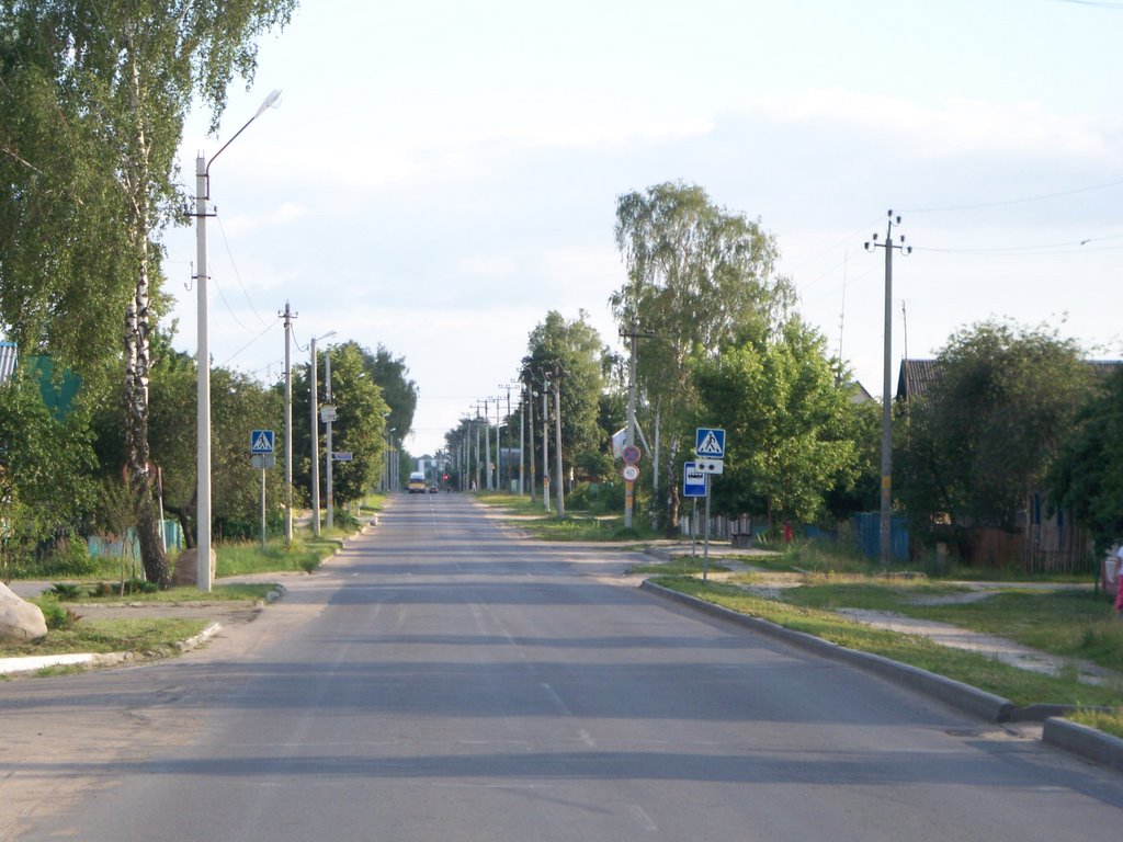 Street in the Settlement of Oil Industry Workers