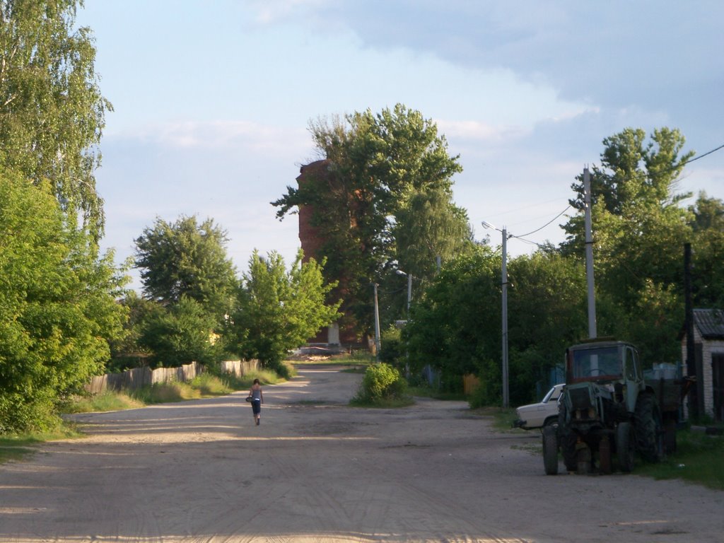 Small street near the rail station