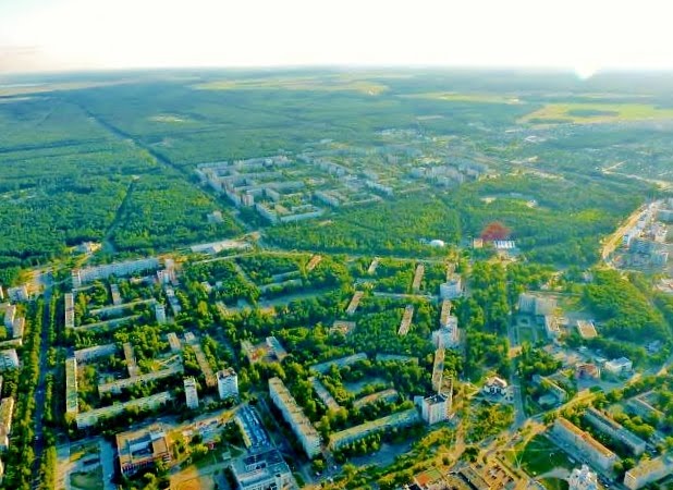 Светлогорск. Жилые микрорайоны.