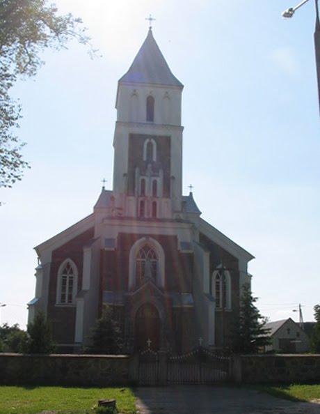 Вялiкая Бераставiца, касцёл Праабражэння Гасподняга (1912), Vyalikaya Berastavitsa, Roman Transfiguration church (1912)