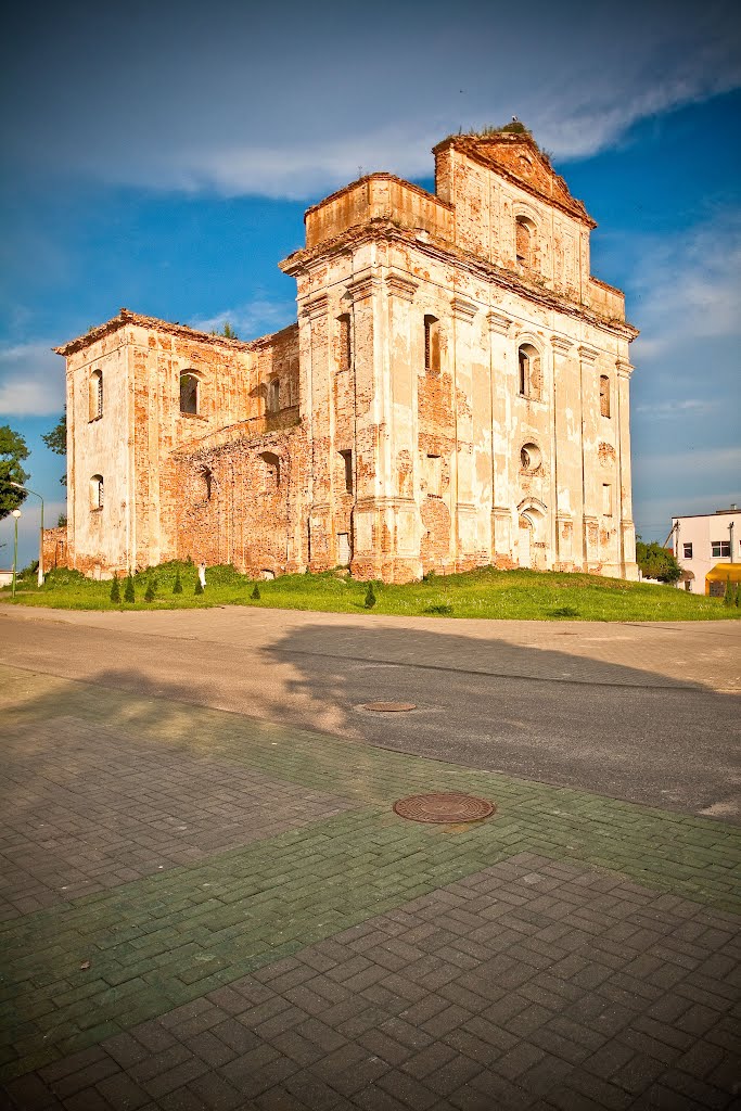 Благовещенский костел в Берестовице 1741 г.