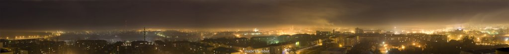 Большая панорама города.