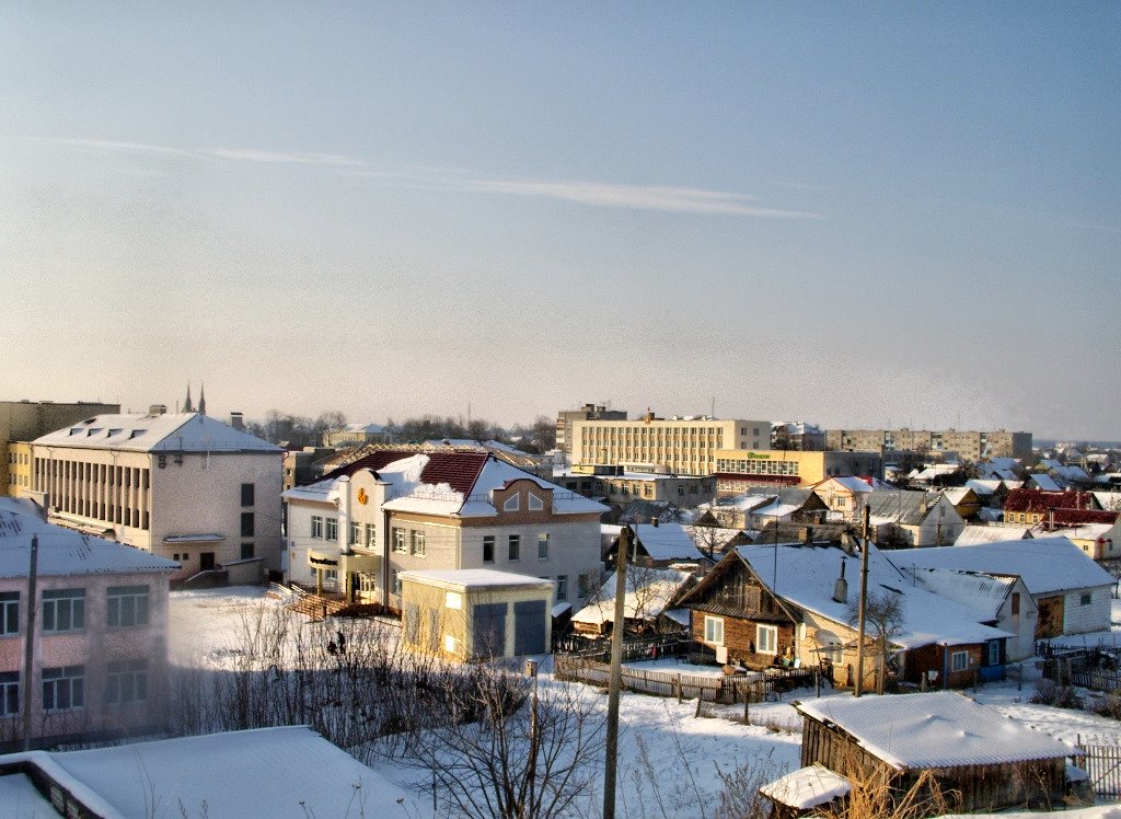 Вид на центр Зельвы