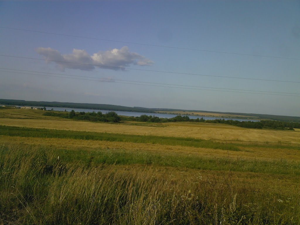 Водохранилище август