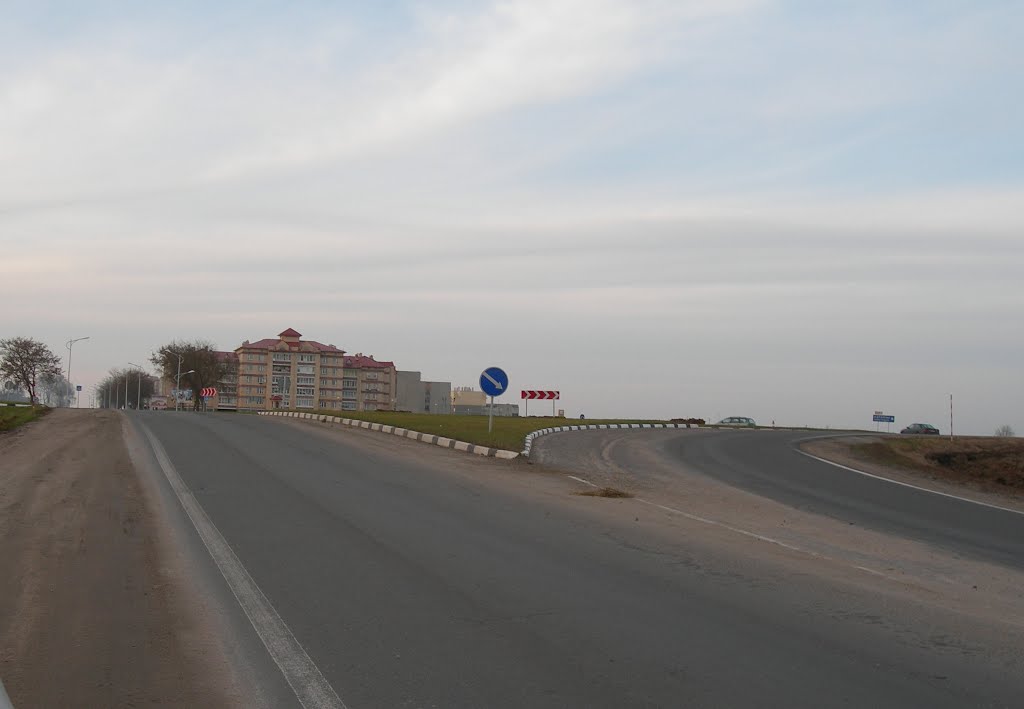 На въезде в Кореличи