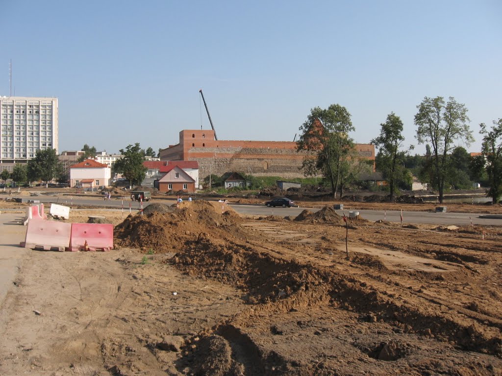 реконструкція Лідського замку ♦ renovation of the Lida Castle