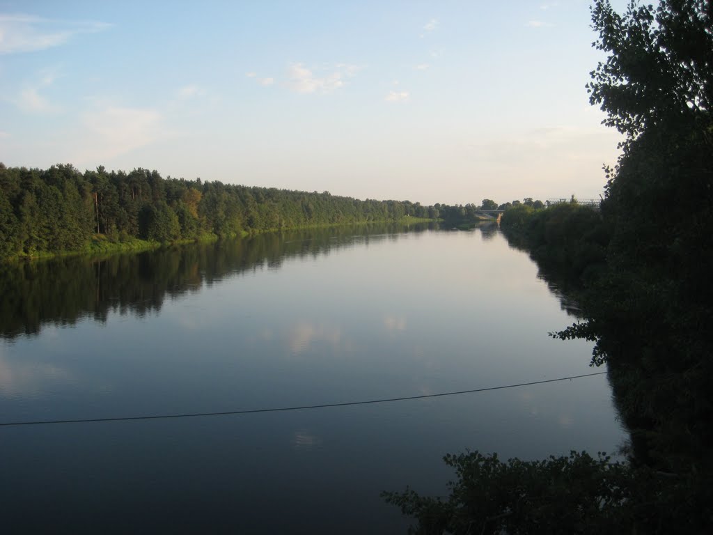 Вид с подвесного моста
