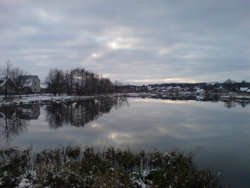Зима в Островце