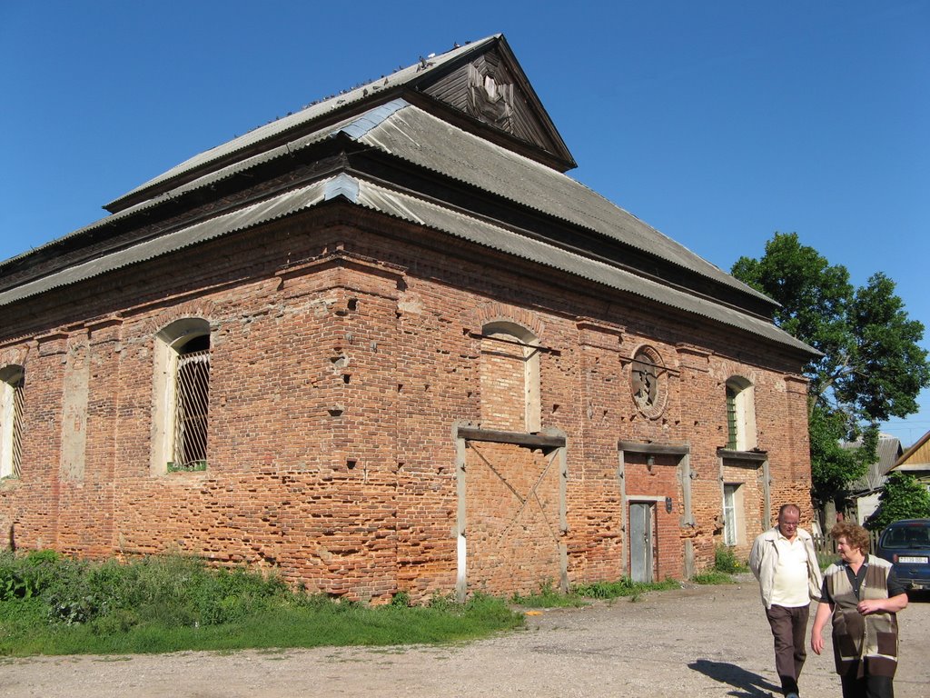 Old synagogue in Ashmyany