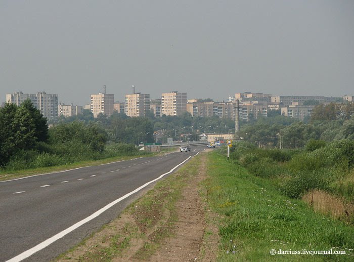 Вид на Слоним