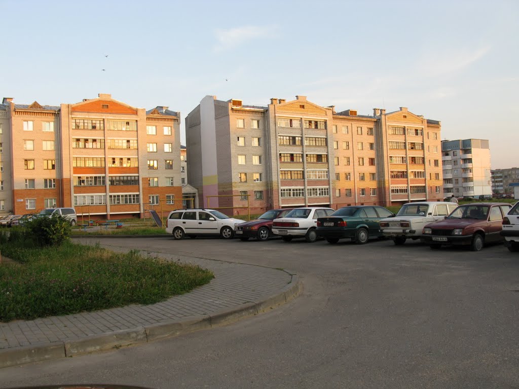 houses in microdistrict "Vostochny"