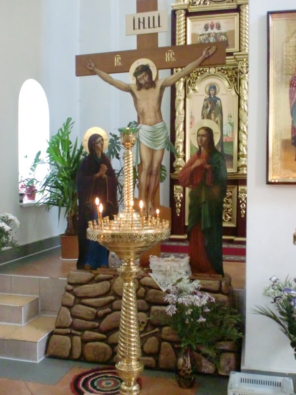 inside the church of berezino