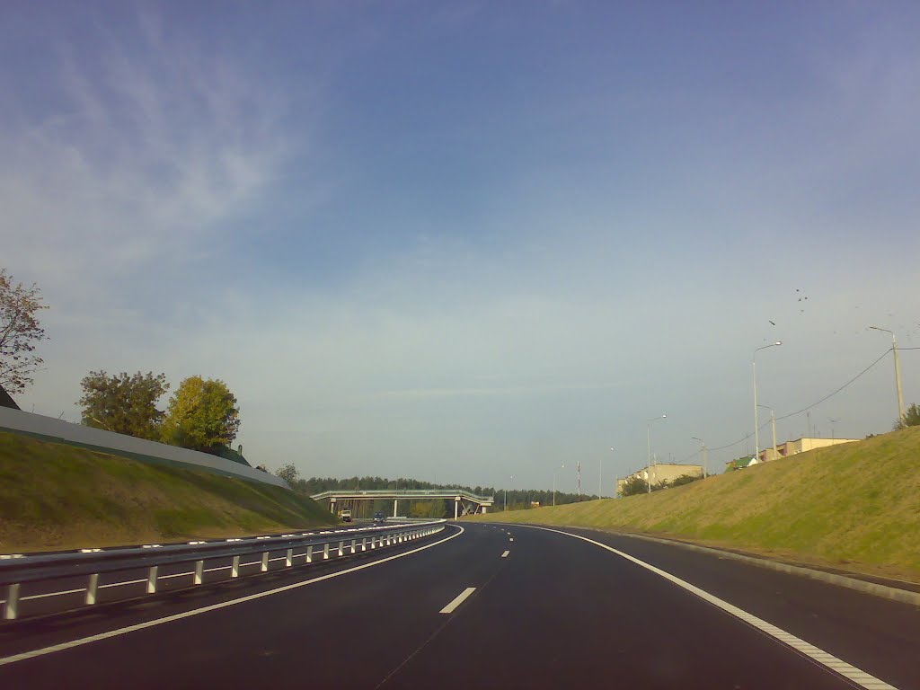 New autostrada М-4 (on Minsk). 14/09/2012