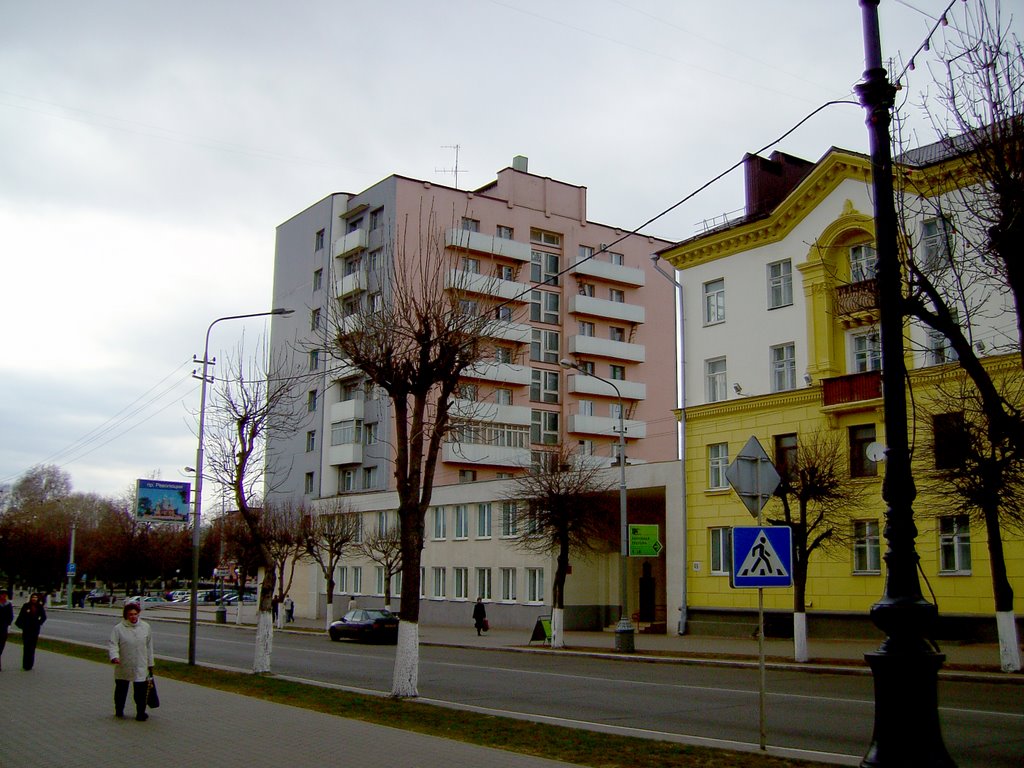 Улицы Борисова в апреле