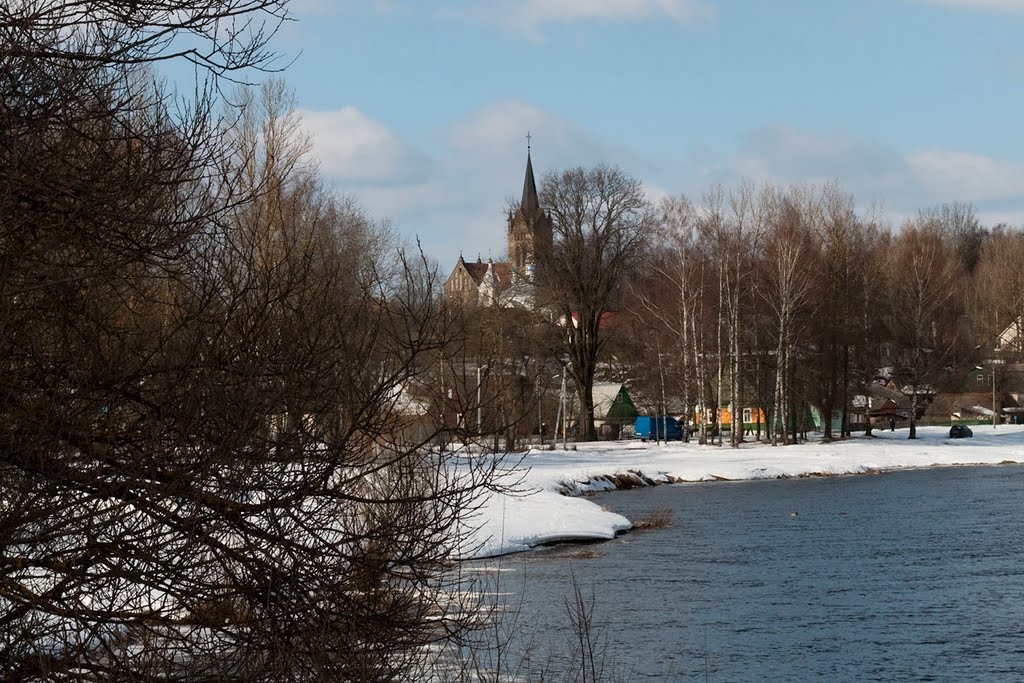 краявід з Віліі view from the Viliya
