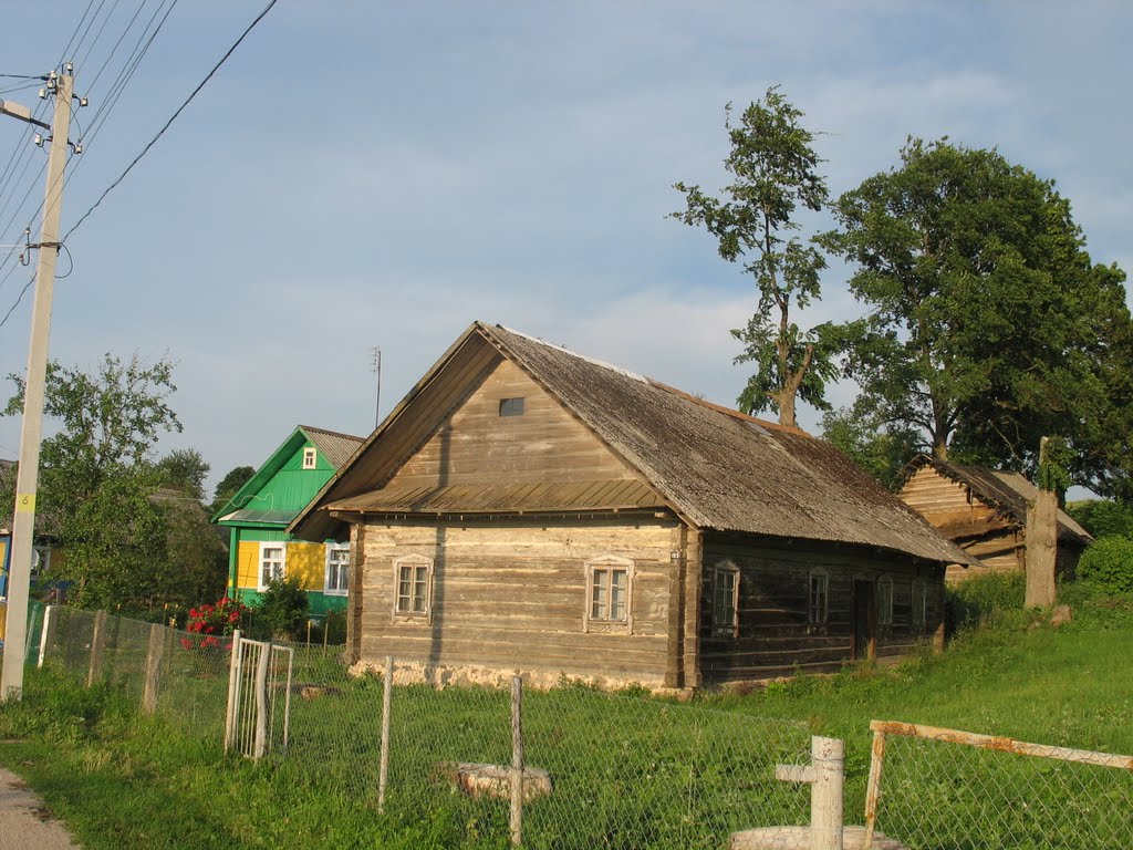 Валожын.Драўляныя хаты.1