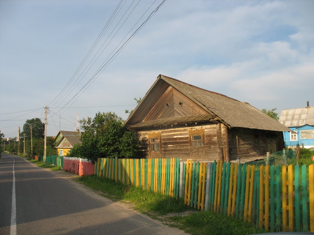Валожын.Драўляныя хаты.3