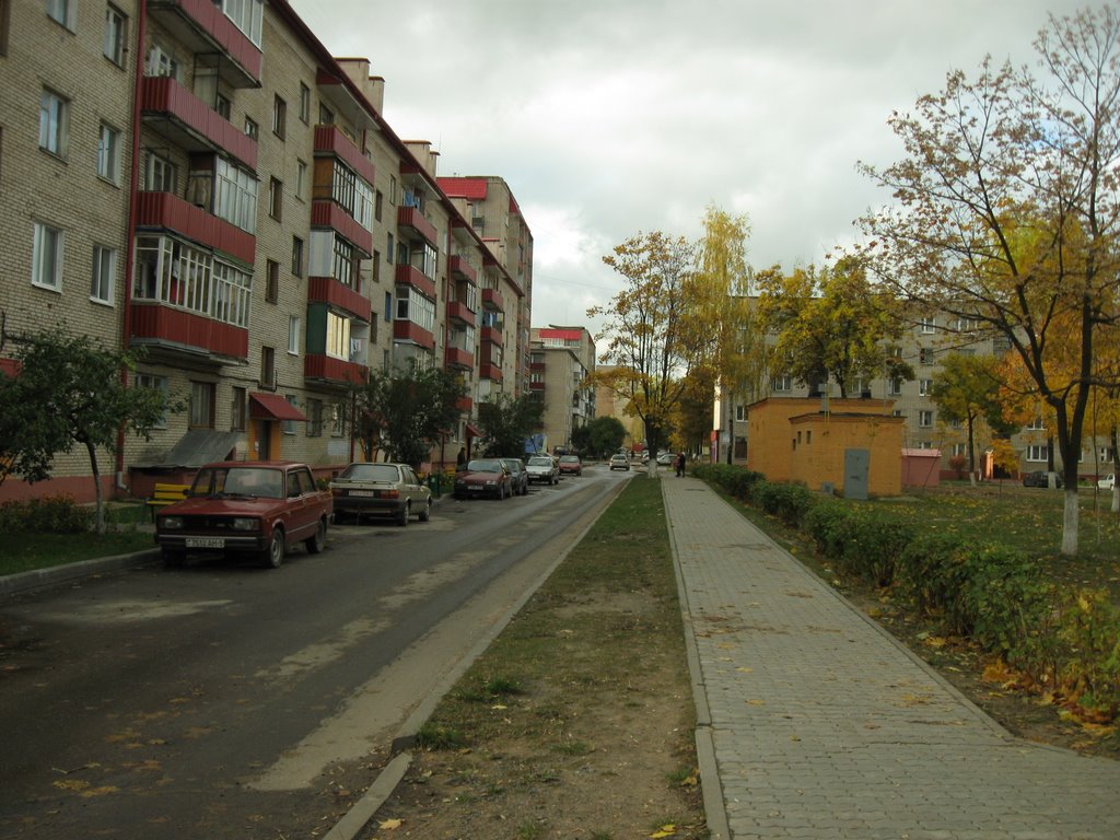 building in Zhodino