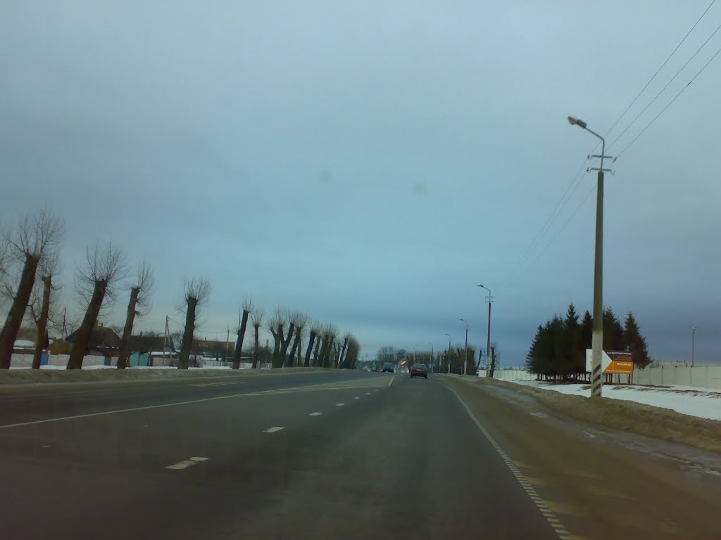 Р-53 по городу Жодино