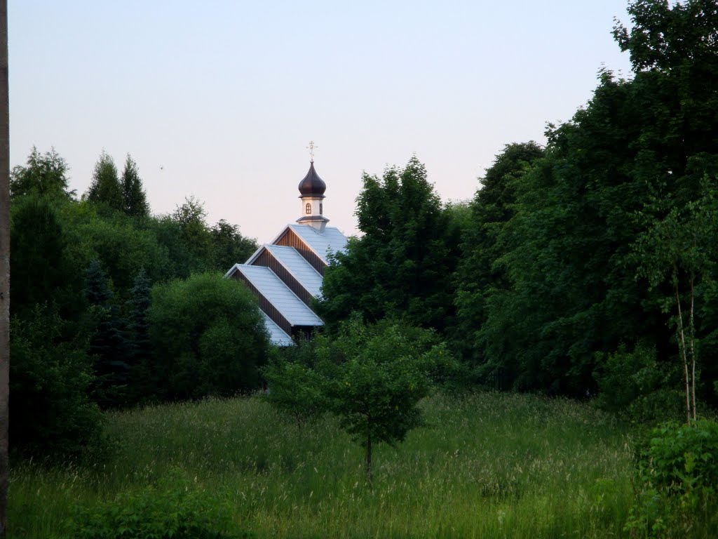деревянная церковь