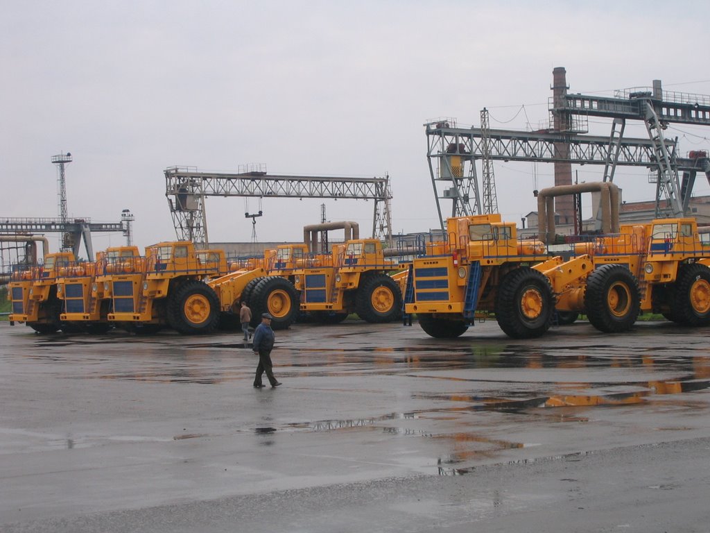 Zhodino, Trucks BELAZ