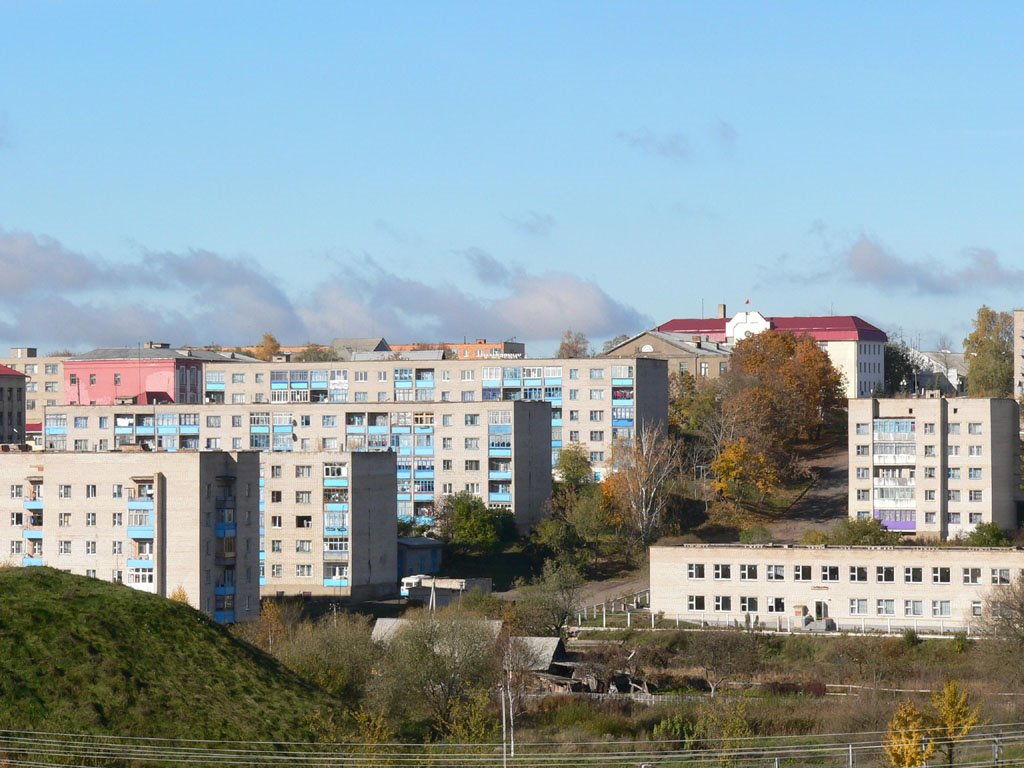 Постройки конца 20 века.