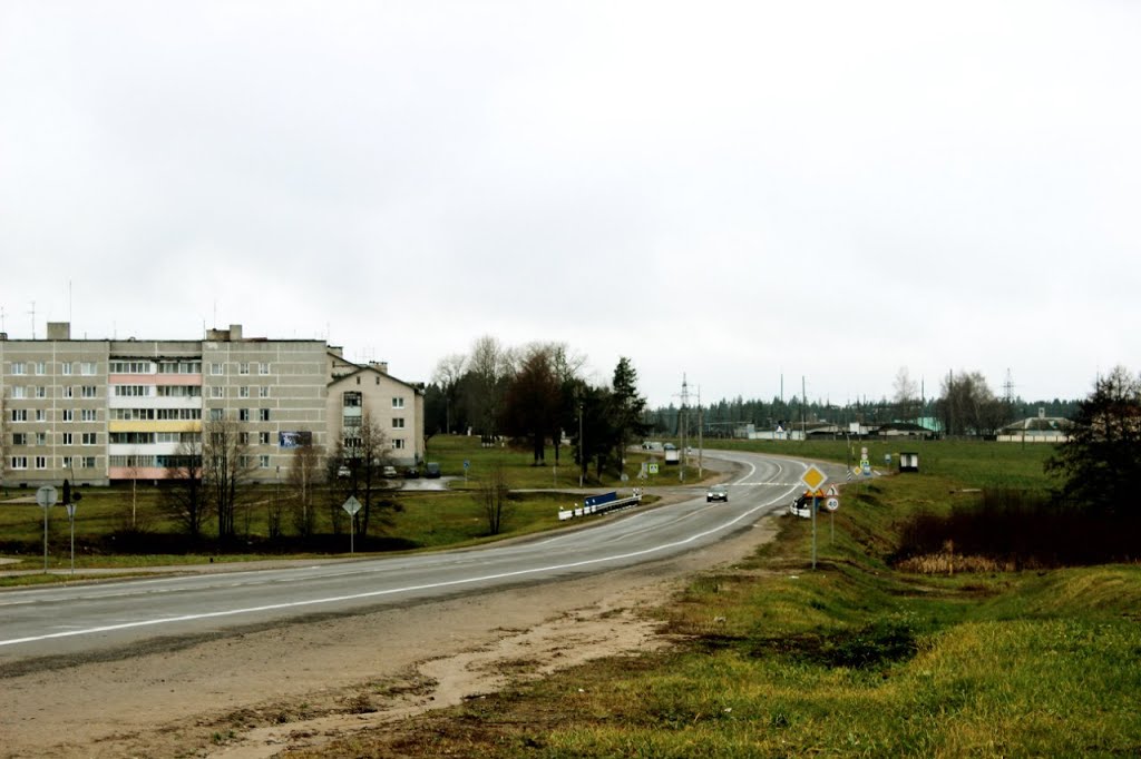 Улица Московская - направление на Крупкский, Льнозавод, Минск