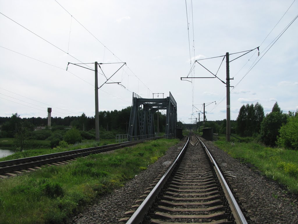 Railway bridge over Bobr