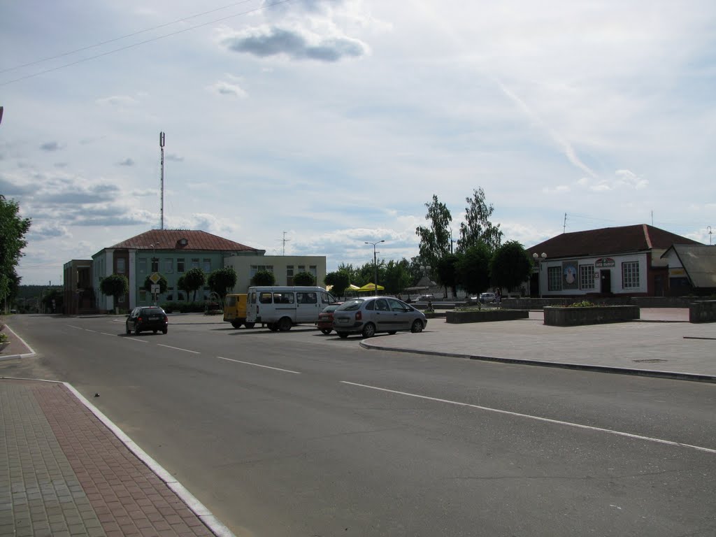 Krupki central square