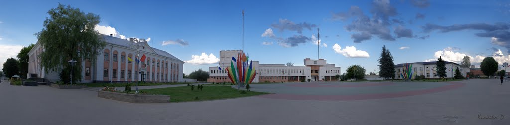 Марьина Горка. Главная площадь