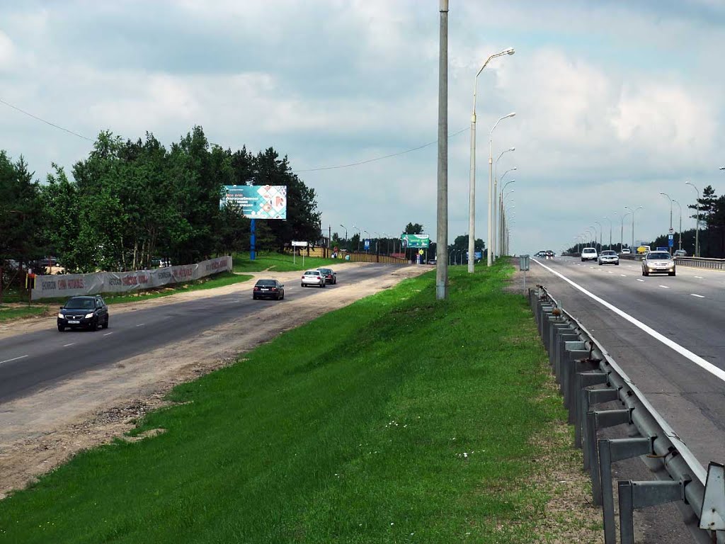 Старая и новая МКАД, Minsk, Belarus, 15.06.2014.