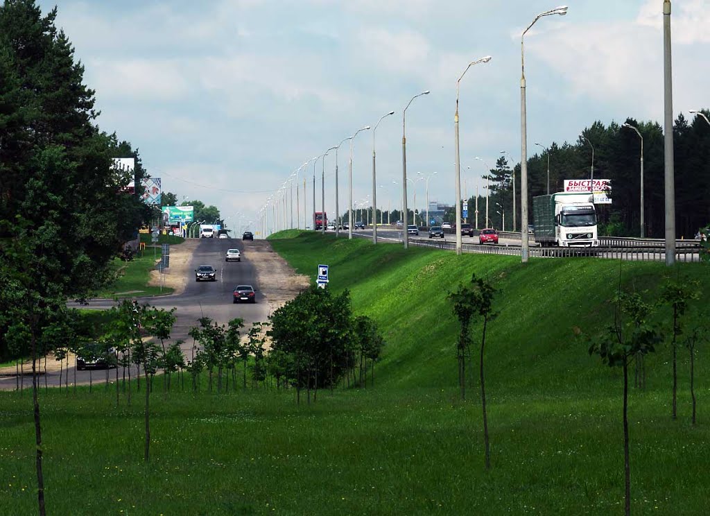 Участок старой МКАД, Minsk, Belarus, 15.06.2014.