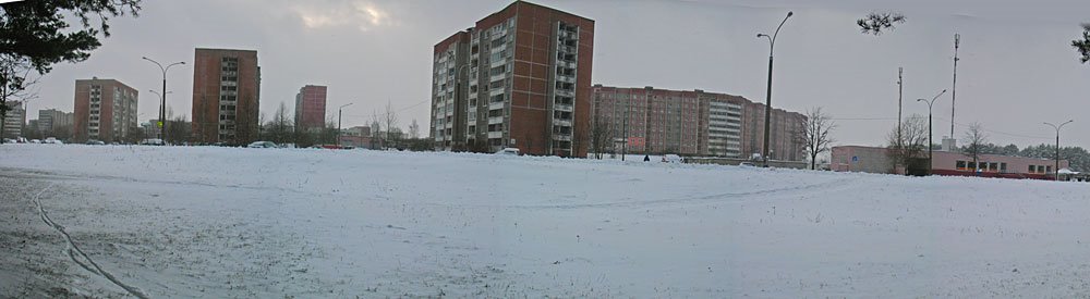 Ilimskaja street in Miensk