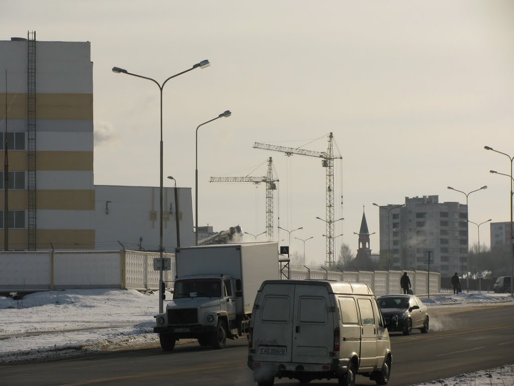 Улица Проектируемая. Street projected.