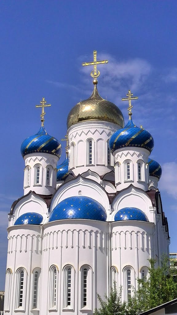Church in Molodechno, Belarus. Церковь в Молодечно, Беларусь.