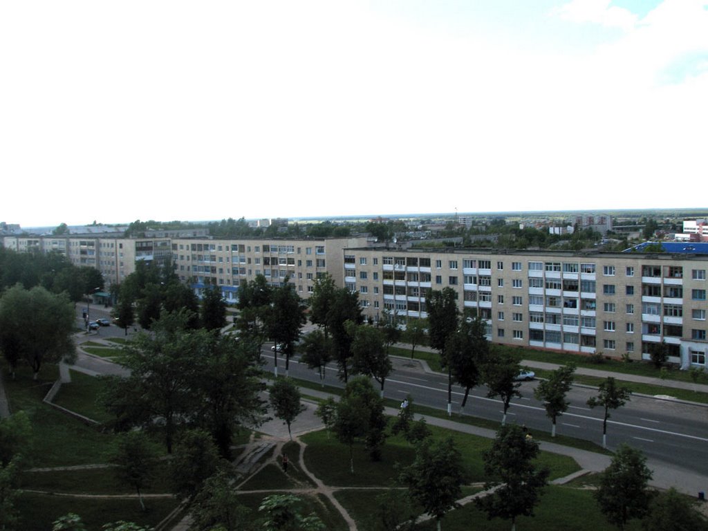 Проспект. Вид с 7-го этажа