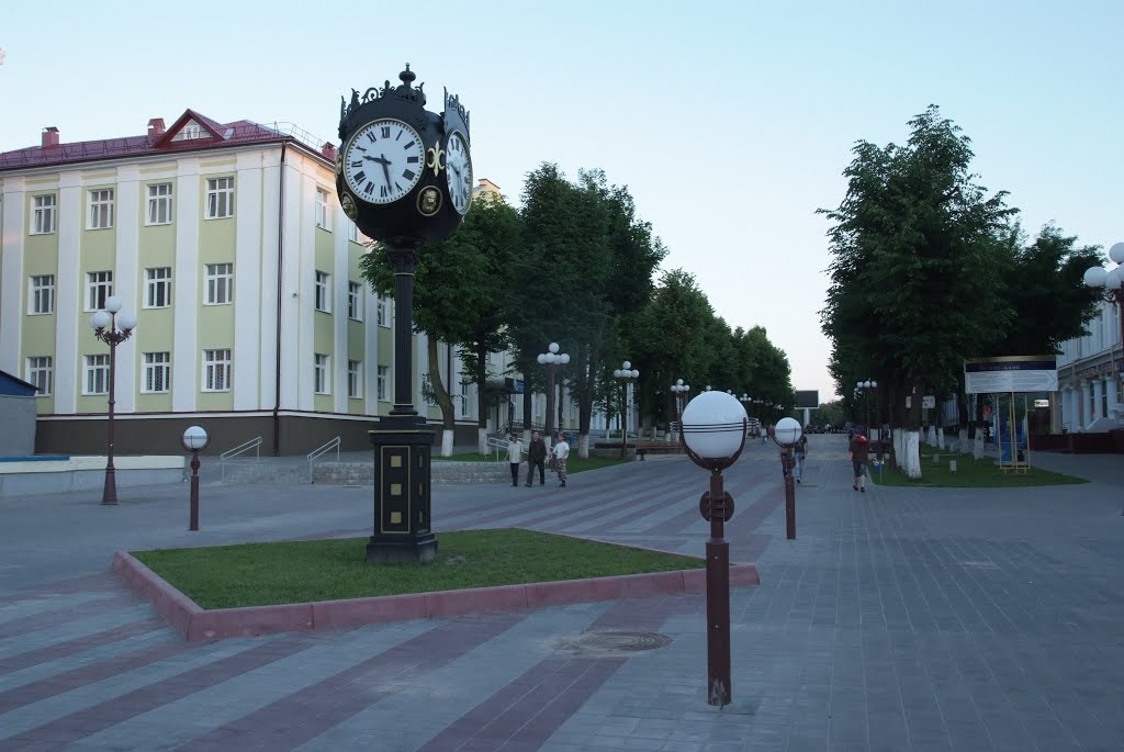 ул. Притыцкого в Молодечно