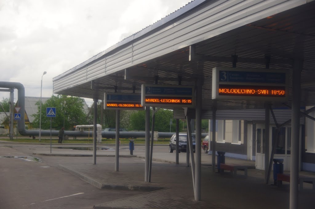 Naroch to Minsk bus, Belarus