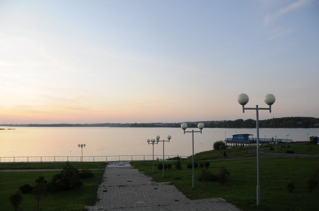 Lake view in Miadzel