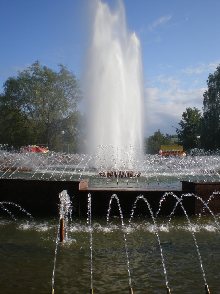 фонтаны- застывшая вода