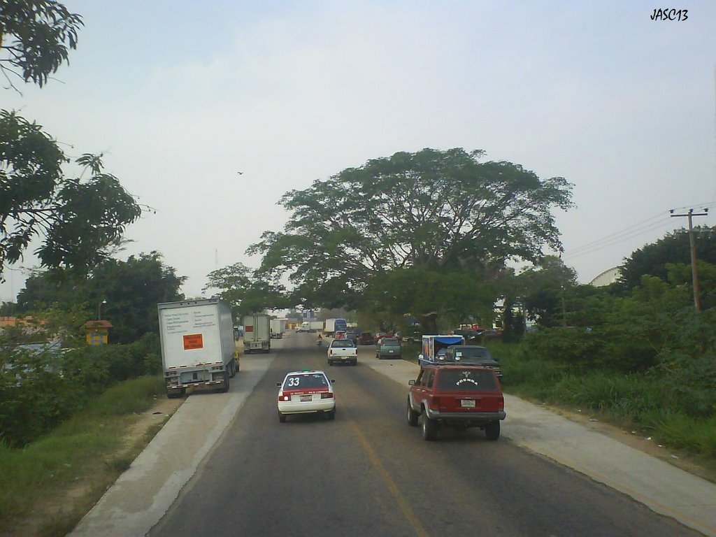 Entrando a la Ciudad, por el Sur.