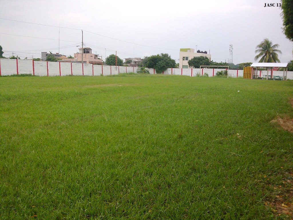 Campo deportivo de la Escuela.