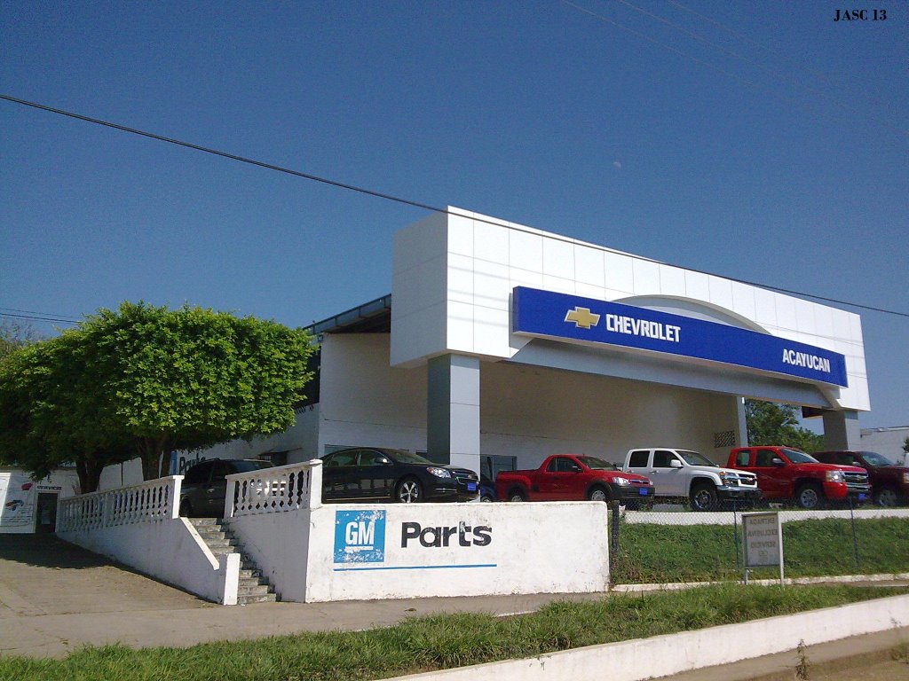 Chevrolet Acayucan.