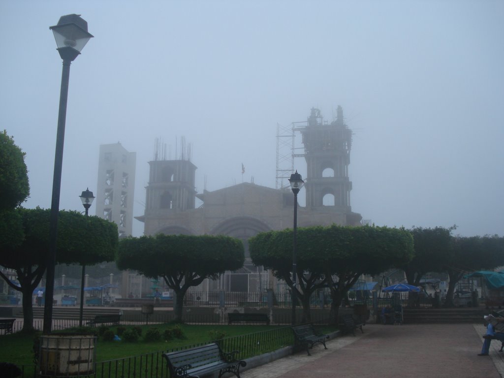 Neblina Matutina sobre Acayucan