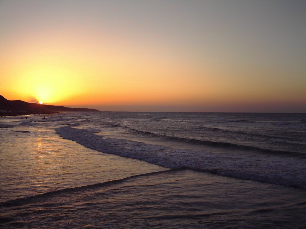 Sunset in "La Cava"