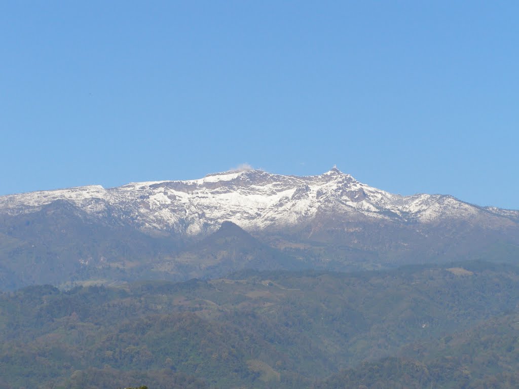 El Nauhcampatépetl desde Coatepec