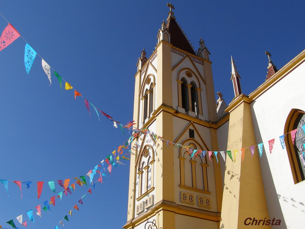 Fiesta en la iglesia del Calvario, Coatepec