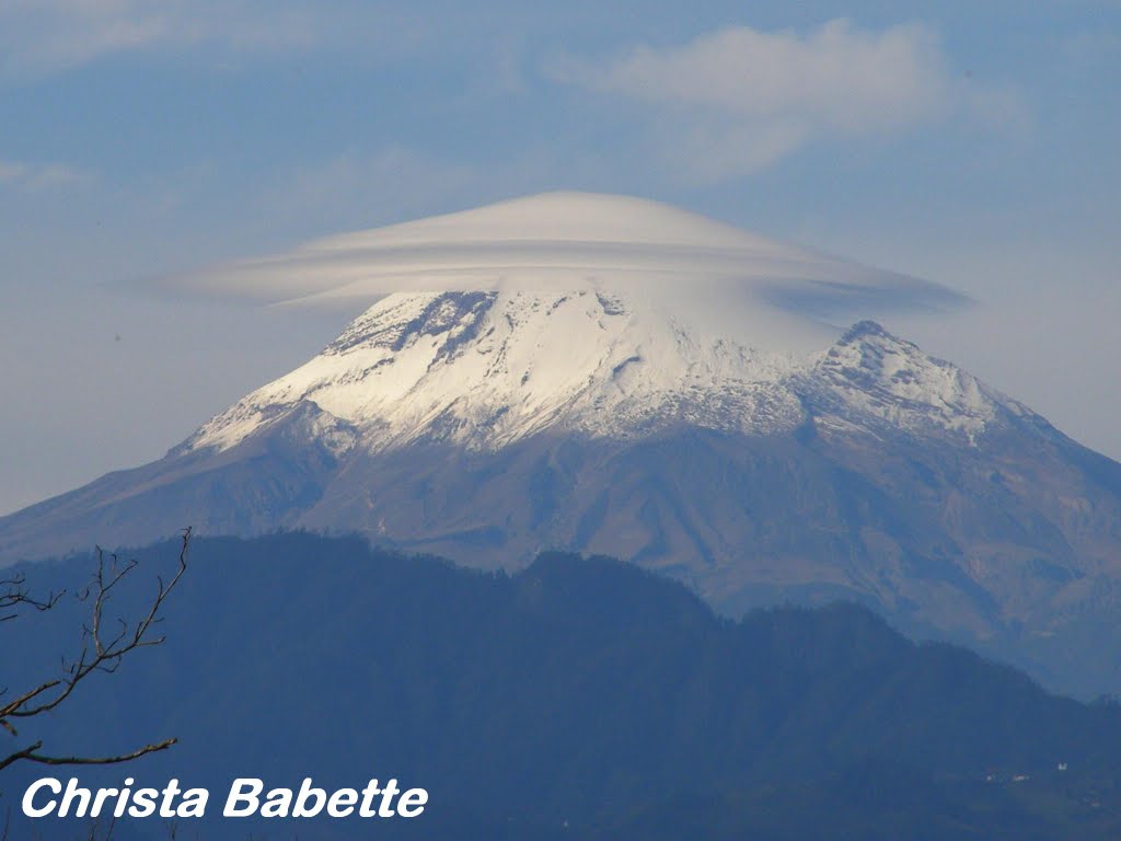 El Pico con sombrero, dedicado a Toto [mountain with hat]