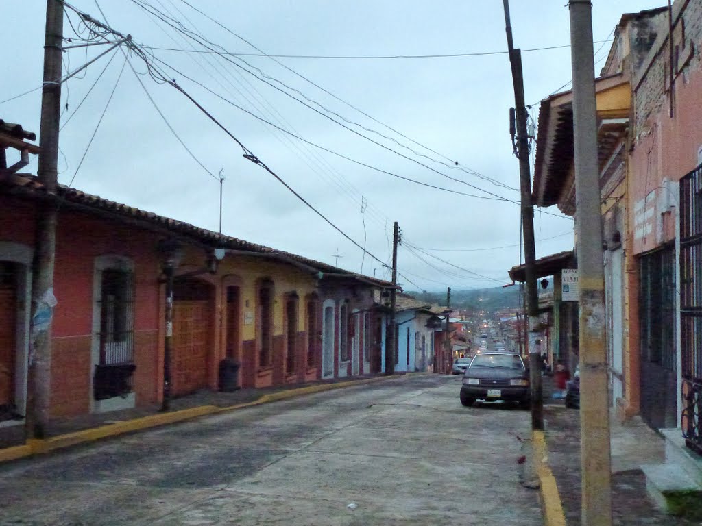 Calle Aldama, en Coatepec