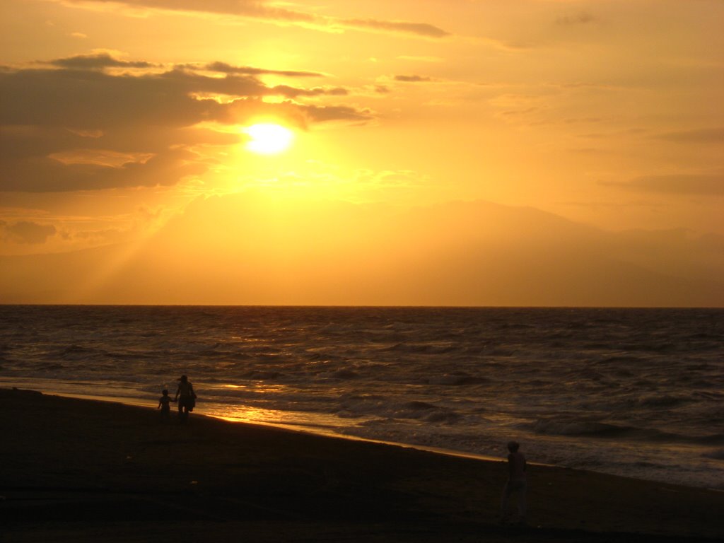 Atardecer en Coatza